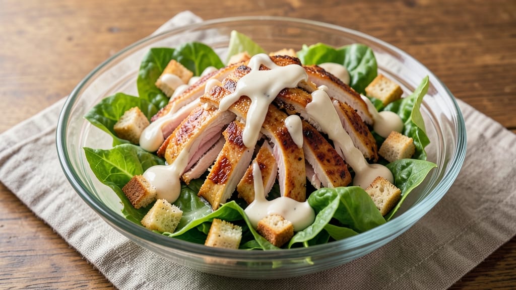 Copycat Sam's Club Rotisserie Chicken Salad Recipe: Crispy Shreds and Creamy Ranch Fusion