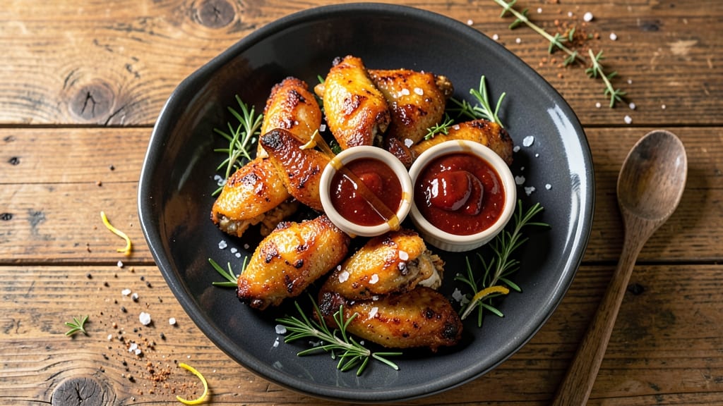 Baked Honey Barbecue Chicken Wings Recipe: Sticky-Sweet Glaze Meets Crispy Bites