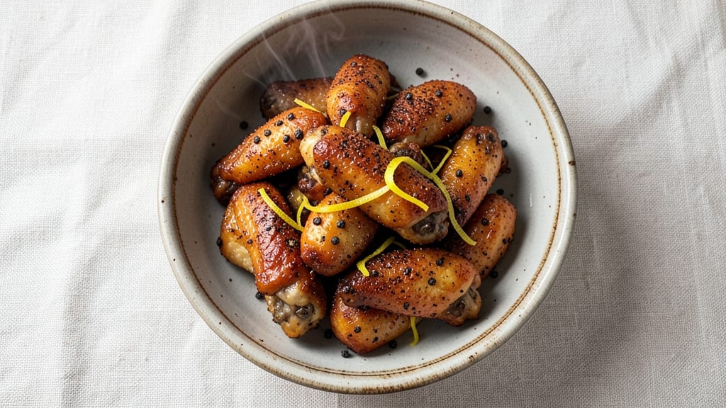 Dry Rub Lemon Pepper Chicken Wings Recipe: Zesty Crunch Without the Mess