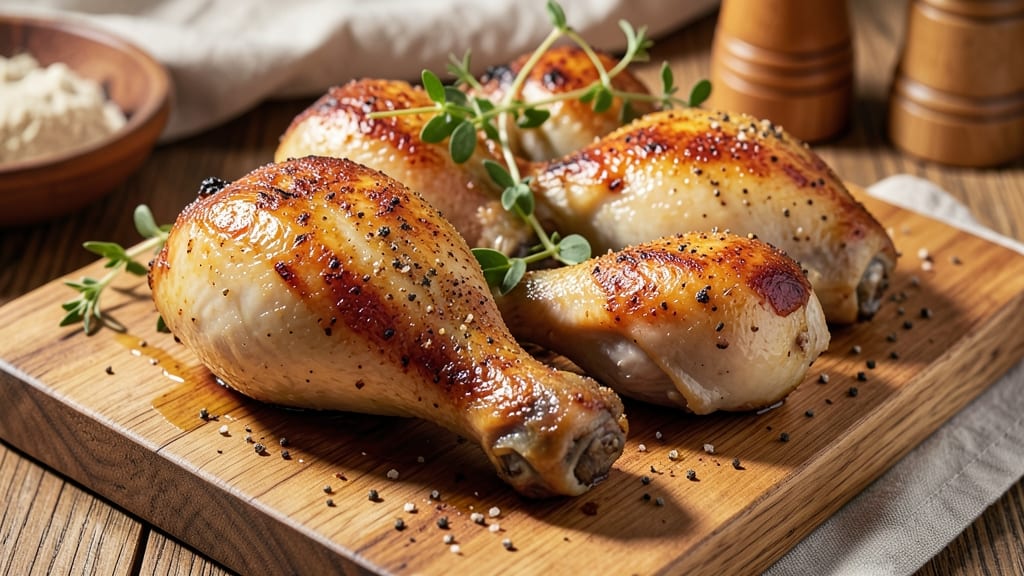 Baked Whole Chicken Legs Recipe: Juicy Bones and Crispy Skin in 45 Minutes