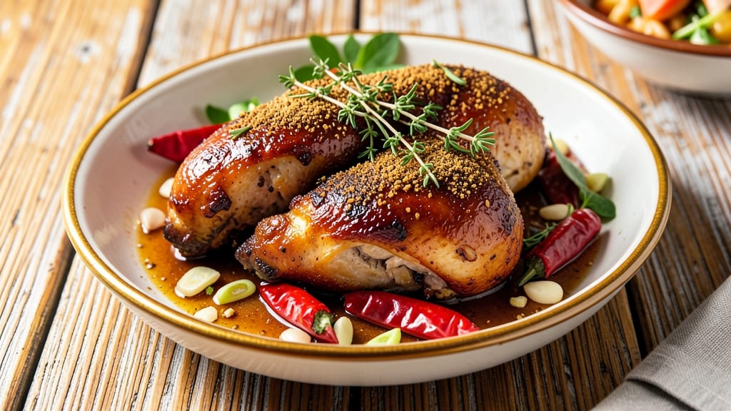 Bahamian Baked Chicken Recipe: Jerk-Spiced Crisp With Juicy Centers