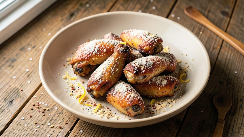 Baked Chicken Wing Dings Recipe: Crispy Parmesan Crunch Meets Juicy Centers