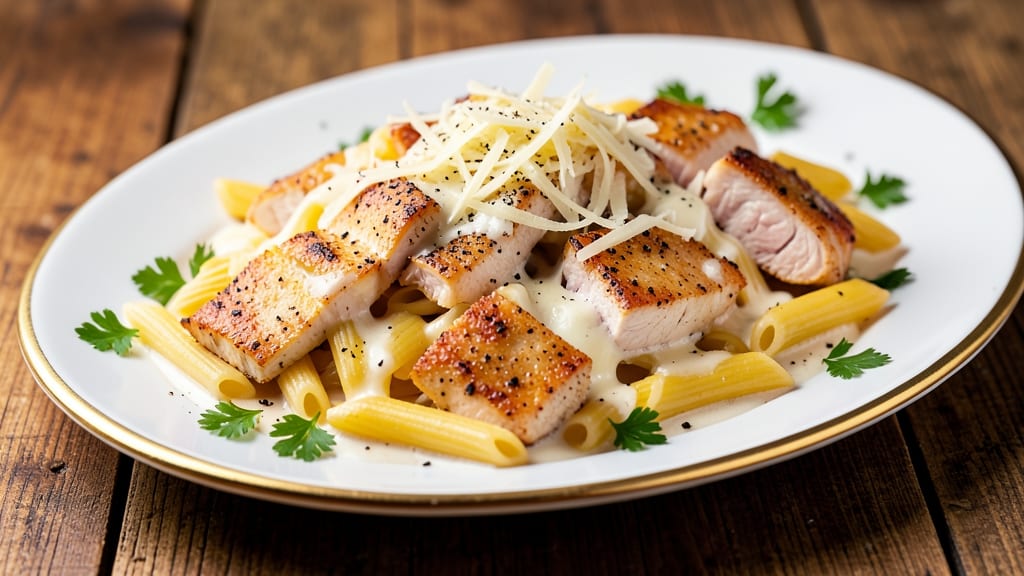 Applebee's Three Cheese Chicken Penne Copycat Recipe: Melty Cheese and Buttery Pasta in One Pot