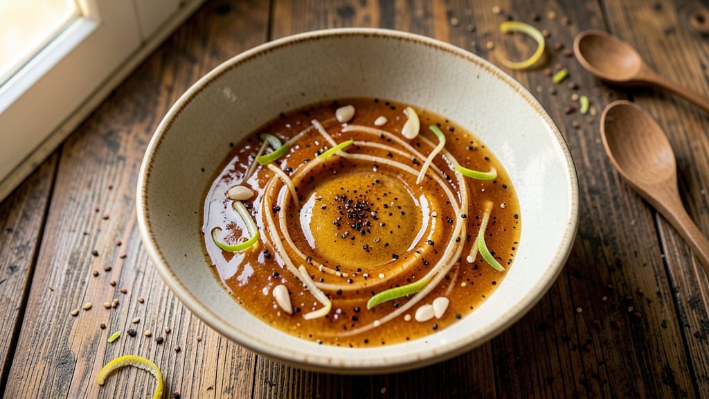 Applebee's Oriental Grilled Chicken Salad Dressing Recipe: Sesame-Ginger Tang With Umami Depth