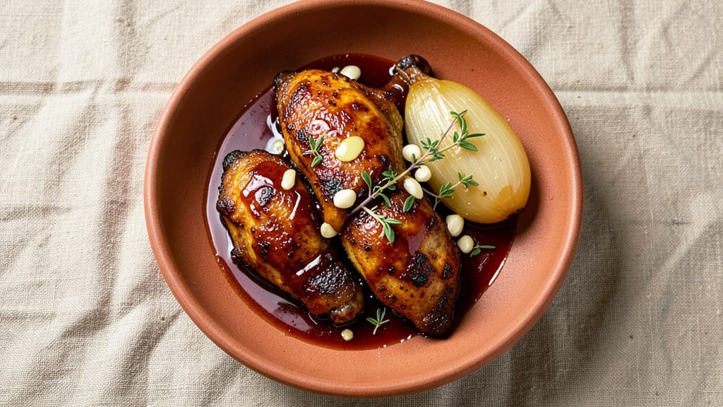 Barbecue Sauce Chicken Thighs Recipe: Sticky-Smoky Glaze With Crispy Skin