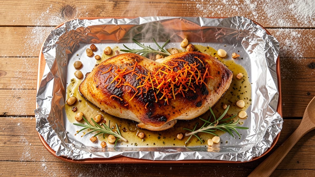 Baked Chicken Breast in Foil Recipe: Juicy Centers Guaranteed With Zero Drying