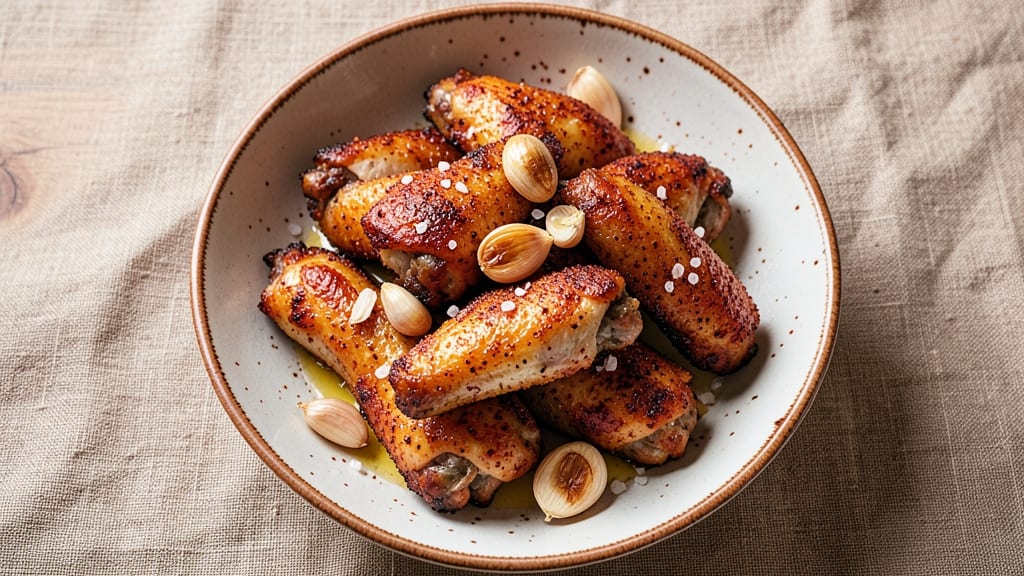 Gordon Ramsay's Chicken Wings Recipe: Smoky Garlic Butter Glaze with Crispy Edges