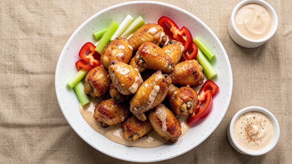 Hidden Valley Ranch Chicken Wings Recipe: Crispy Bites With Cool Creamy Drizzle