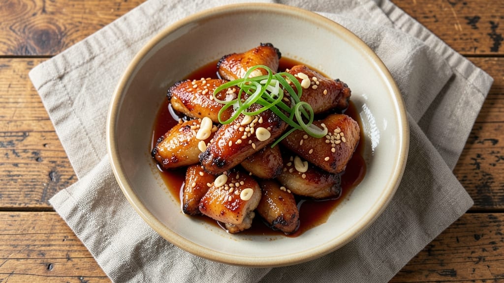 Japanese Chicken Wings Recipe: Teriyaki-Glazed Crunch and Caramelized Edges