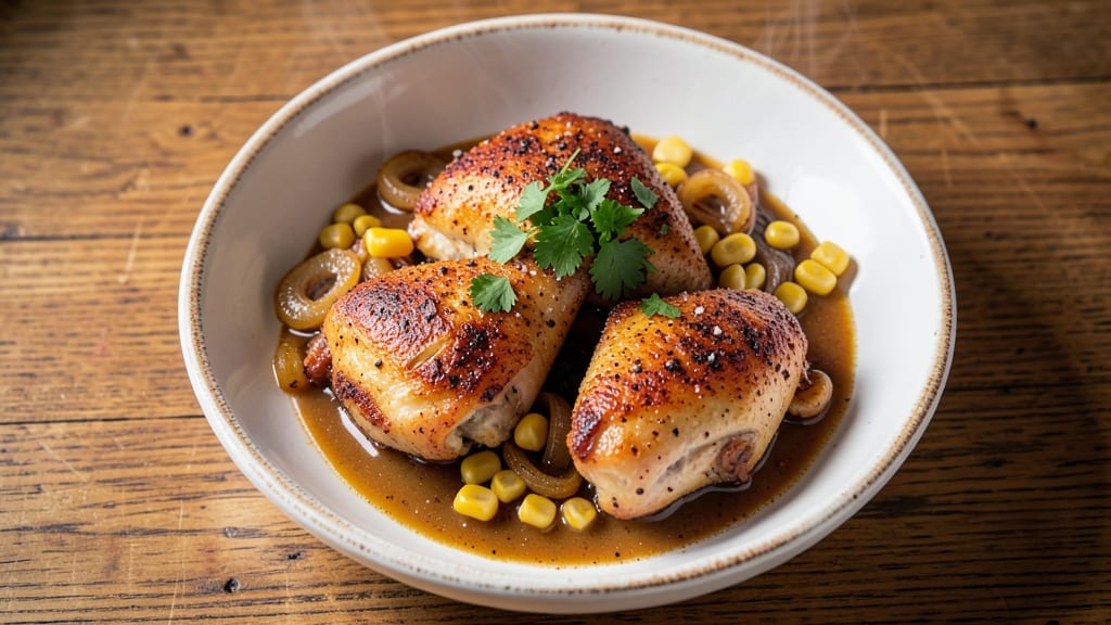 KFC Original Recipe Chicken Thighs: Crispy-Skinned, Juicy Core in One Pan