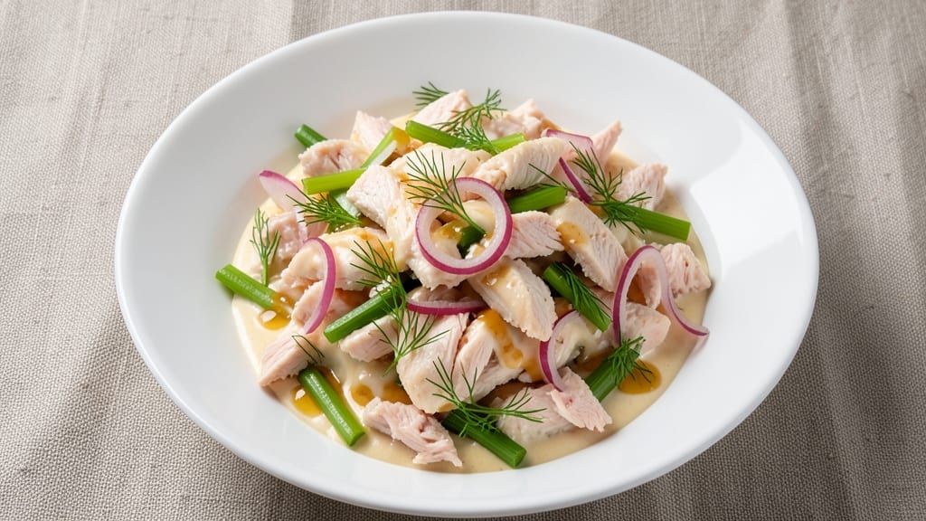 Kirkland Canned Chicken Breast Chicken Salad Recipe: Crunchy Celery Crown Over Ultra-Creamy Base