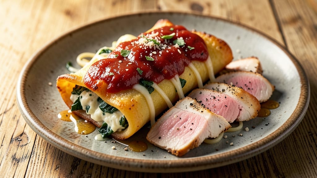Maggiano's Chicken and Spinach Manicotti Copycat Recipe: Layered Comfort with Gooey Cheese and Herb-Infused Filling