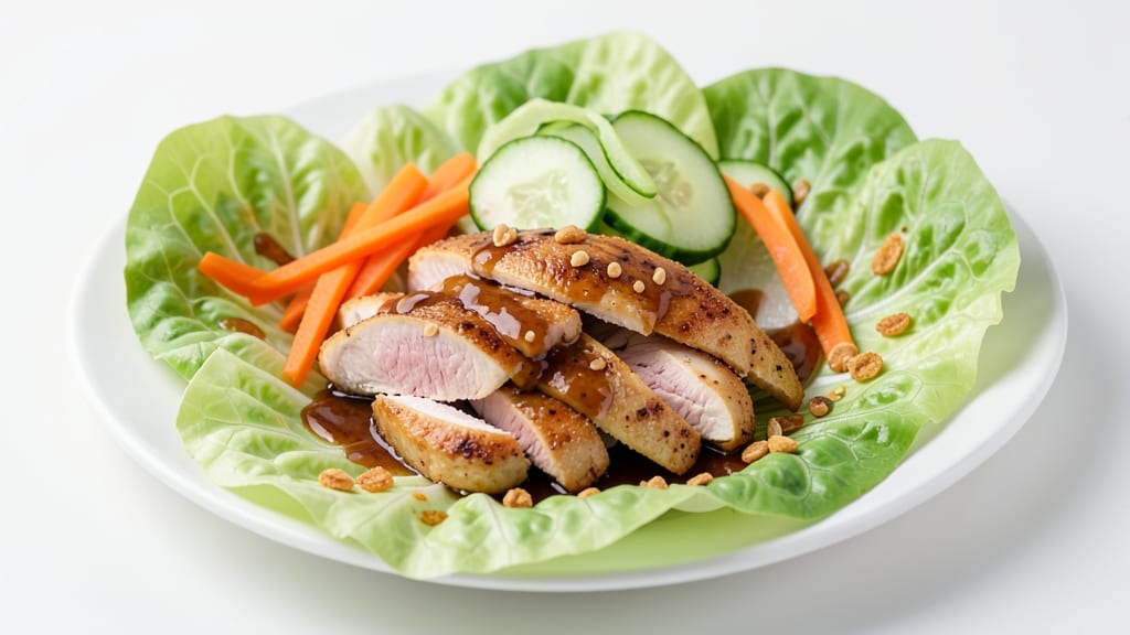 Pf Chang's Chicken Lettuce Wraps Copycat Recipe: Crispy Edges and Tangy Peanut Drizzle