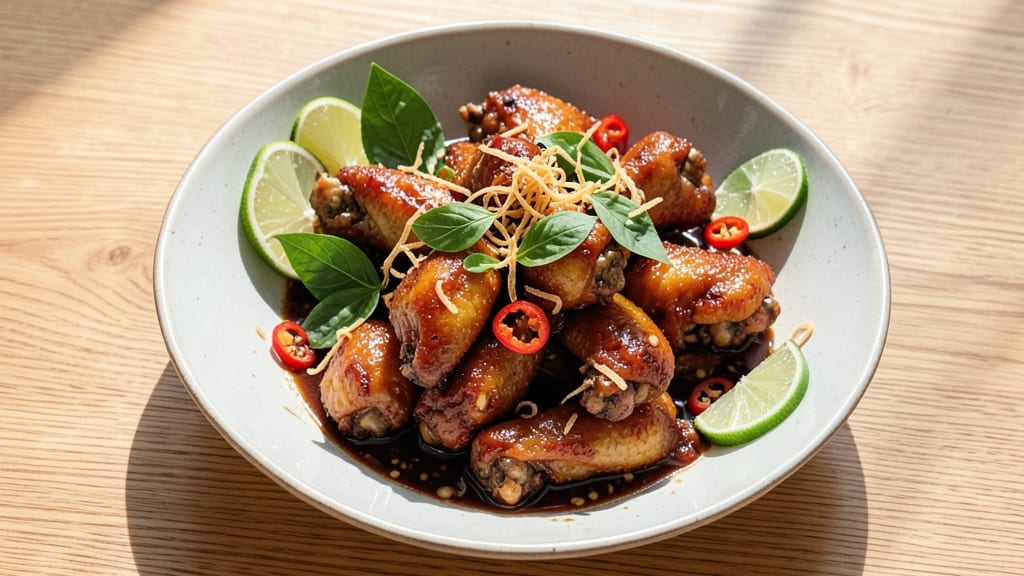 Vietnam Chicken Wings Recipe: Nuoc Cham Glaze That Sticks to Every Bite