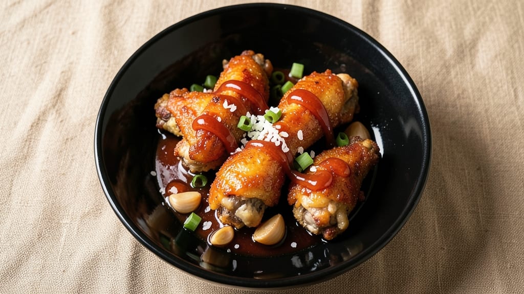 Wingstop-Style Chicken Wings Recipe: Honey Garlic Glaze That Sticks Like the Original